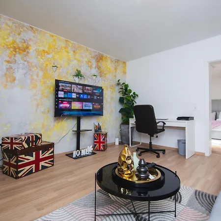 Dortmunder Erdgeschoss-luxusloft Mit Grossen Balkon, Netflix Und 250 Mbytes Highspeed Wifi *