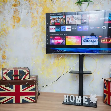 Lägenhet Dortmunder Erdgeschoss-luxusloft Mit Grossen Balkon, Netflix Und 250 Mbytes Highspeed Wifi