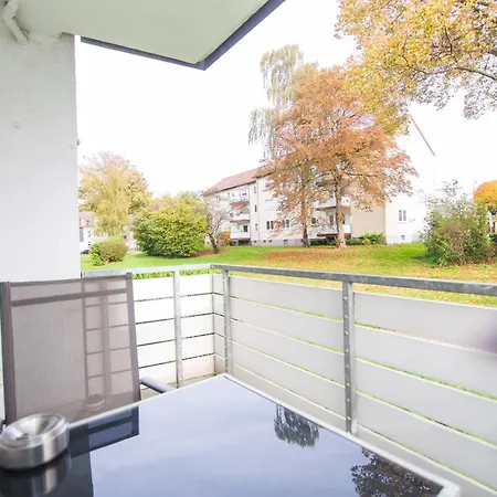 Dortmunder Erdgeschoss-luxusloft Mit Grossen Balkon, Netflix Und 250 Mbytes Highspeed Wifi Lägenhet