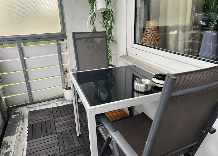 Appartement Dortmunder Erdgeschoss-luxusloft Mit Grossen Balkon, Netflix Und 250 Mbytes Highspeed Wifi *