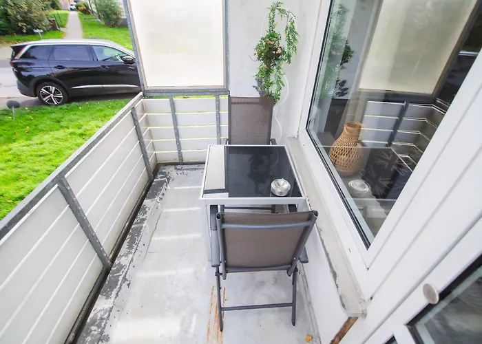 Appartement Dortmunder Erdgeschoss-luxusloft Mit Grossen Balkon, Netflix Und 250 Mbytes Highspeed Wifi *