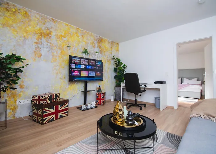 Dortmunder Erdgeschoss-luxusloft Mit Grossen Balkon, Netflix Und 250 Mbytes Highspeed Wifi *