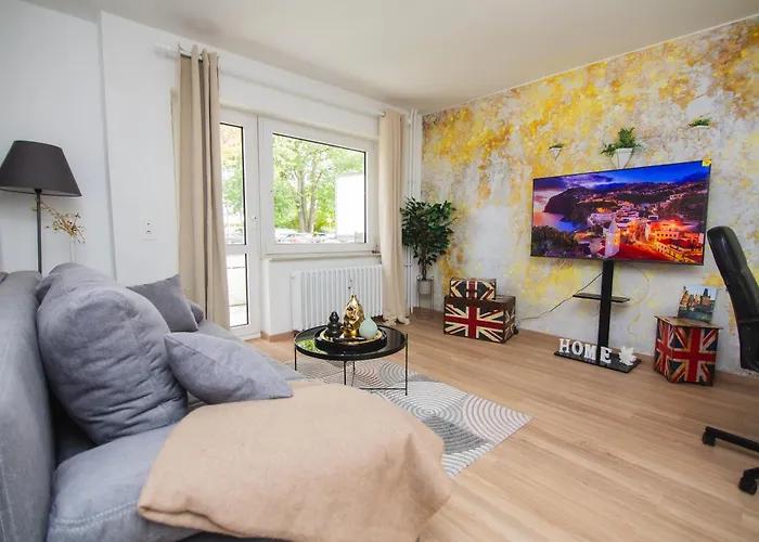 Dortmunder Erdgeschoss-luxusloft Mit Grossen Balkon, Netflix Und 250 Mbytes Highspeed Wifi * Wilhelmshohe