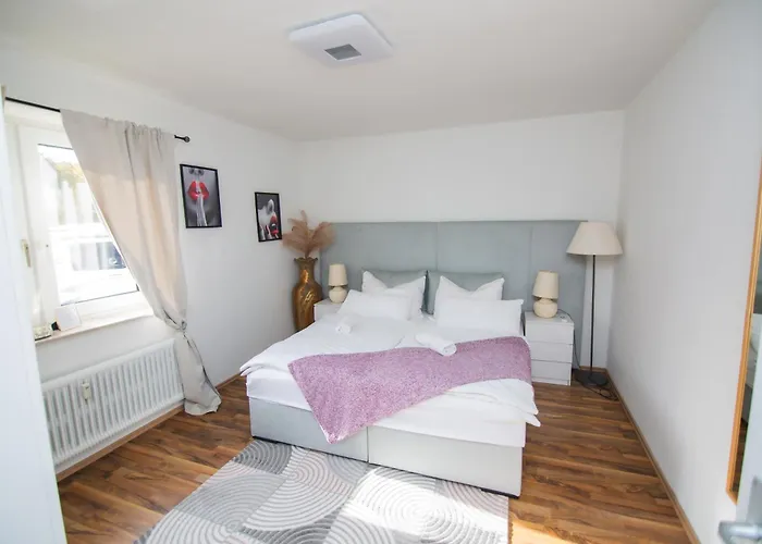 Appartement Dortmunder Erdgeschoss-luxusloft Mit Grossen Balkon, Netflix Und 250 Mbytes Highspeed Wifi