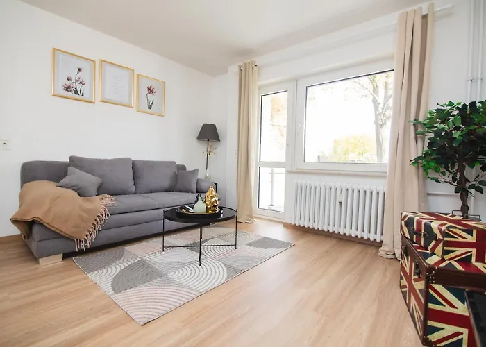 Dortmunder Erdgeschoss-luxusloft Mit Grossen Balkon, Netflix Und 250 Mbytes Highspeed Wifi Appartement Wilhelmshohe