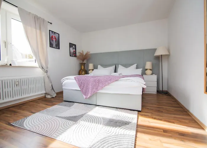 Appartement Dortmunder Erdgeschoss-luxusloft Mit Grossen Balkon, Netflix Und 250 Mbytes Highspeed Wifi Wilhelmshohe