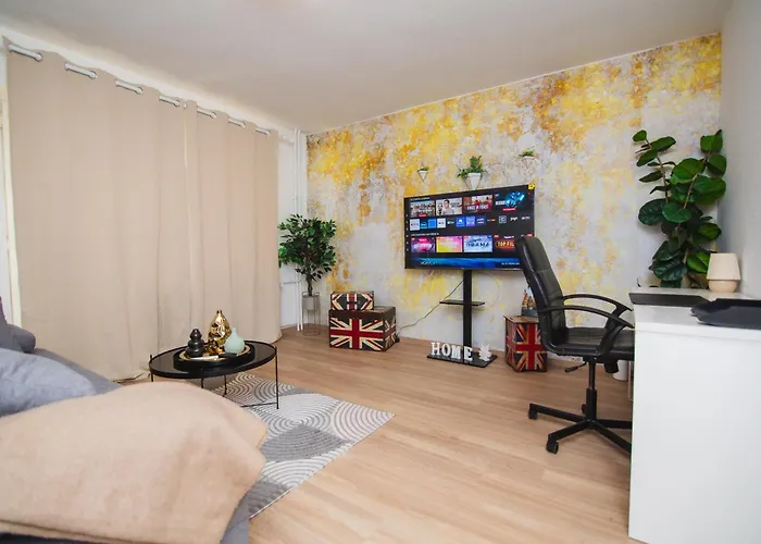 公寓 Dortmunder Erdgeschoss-luxusloft Mit Grossen Balkon, Netflix Und 250 Mbytes Highspeed Wifi